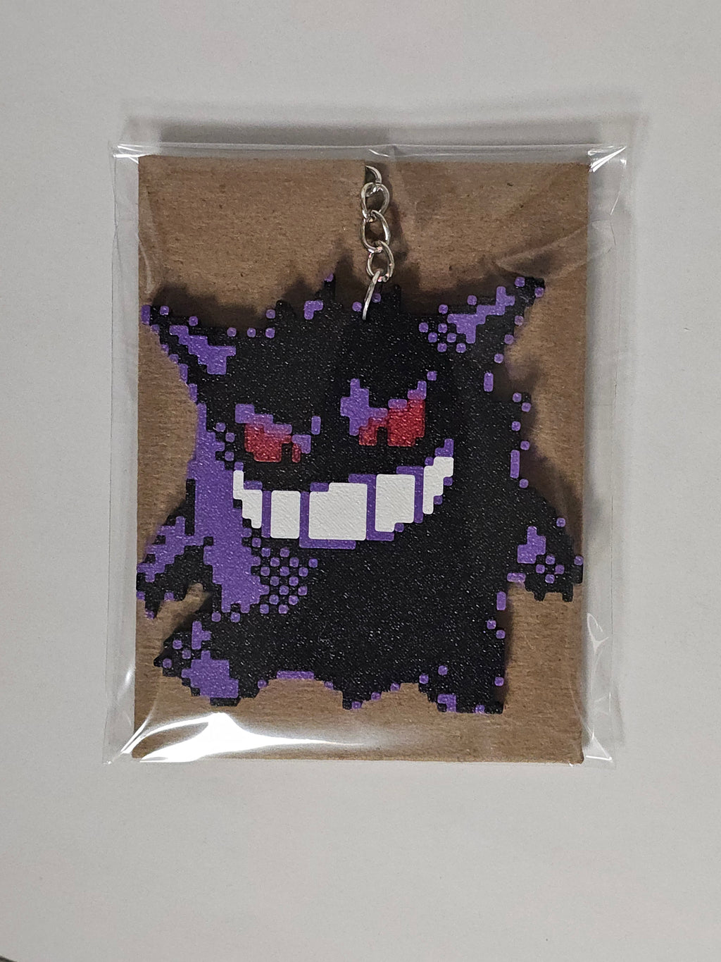 3D Printed Pixel Style Keychain